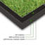 Tapis intérieur / extérieur réaliste gazon artificiel-328502967