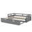 Twin Size Extending Daybed With Trundle-562126925