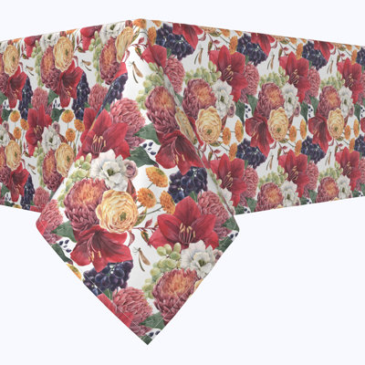 Hermangomez Floral Tablecloth
