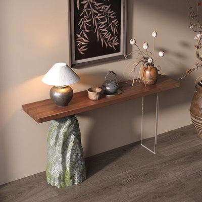 New Chinese Style solid wood console table