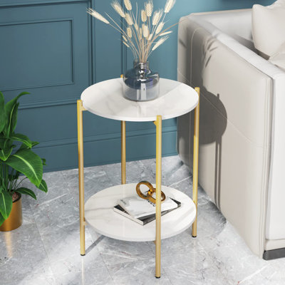 Alber Side Table with Storage