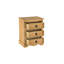 Arthemus Large 3 Drawer Bedside