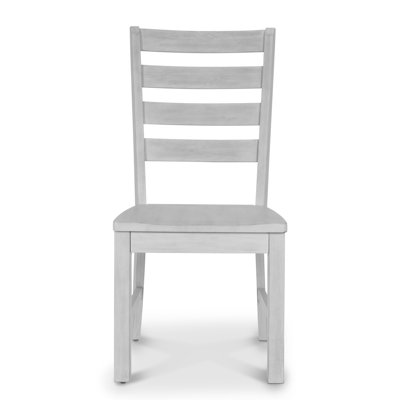 Atze - Side Chair - Set of 2 - Distressed White Finish