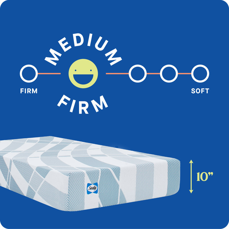 Sealy Dreamlife 10" Twin Gel Memory Foam Hybrid Mattress