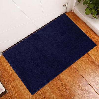 Polypropylene Area Rug in Navy