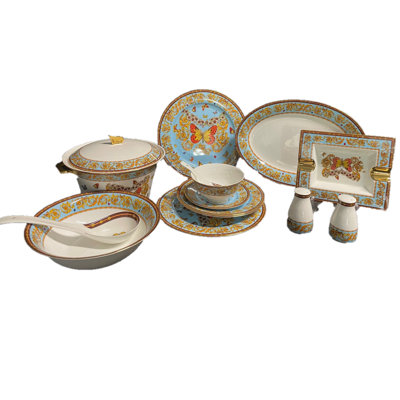 Dallin Bone China Dinnerware - Service for 6