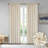 Room Darkening Metallic Printed Poly Velvet Rod Pocket/Back Tab Window Panel Pair-1749183797-1749183798