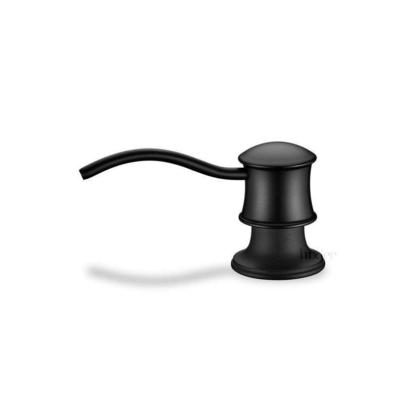 Kitchen Soap & Lotion Dispenser, Matte Black