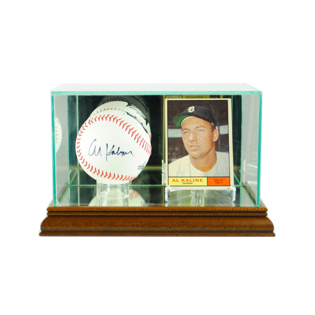 Perfect Cases And Frames 7'' W 5'' D Baseball Glass Ball / Puck Case Perfect Cases and Frames