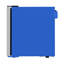 Verre à vapeur Pi. Réfrigérateur compact à porte en verre, capacité de 50 canettes, bleu-124875796
