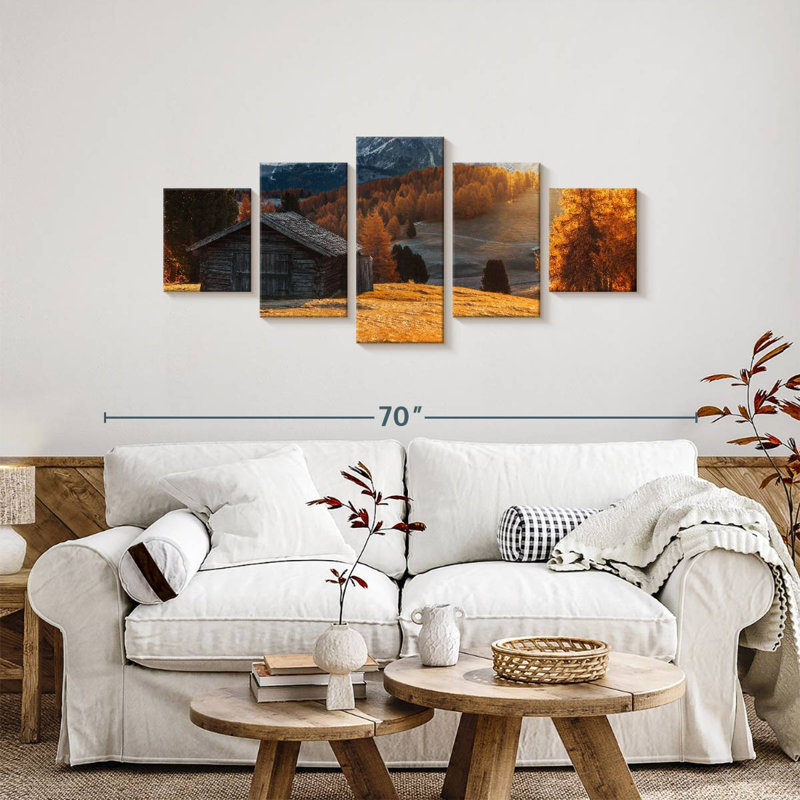 Automne Woodshed, H 24 po x l 55 po