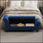 Banc de lit en velours capitonné avec rangement 64,5 po-2143219897