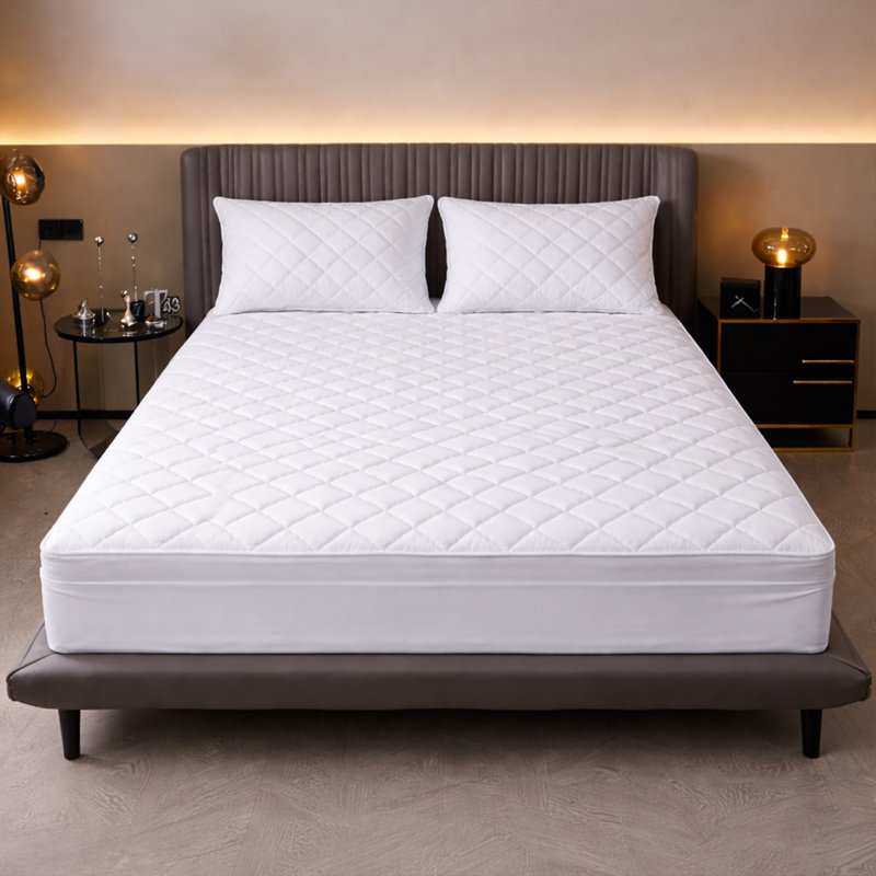 Dilana Deep Fitted Mattress Protector Case Pack, Single (3')