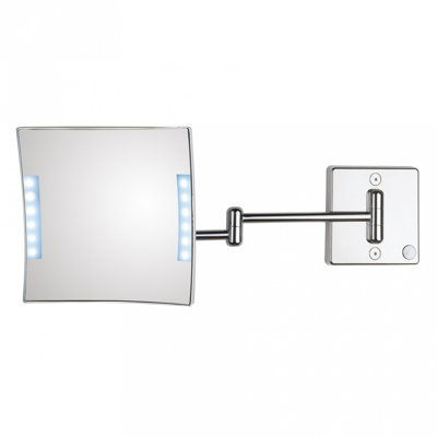 Mirror Pure Flat Metal Lighted Wall Mirror