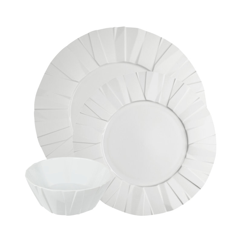 Matrix Porcelain Dinnerware Set