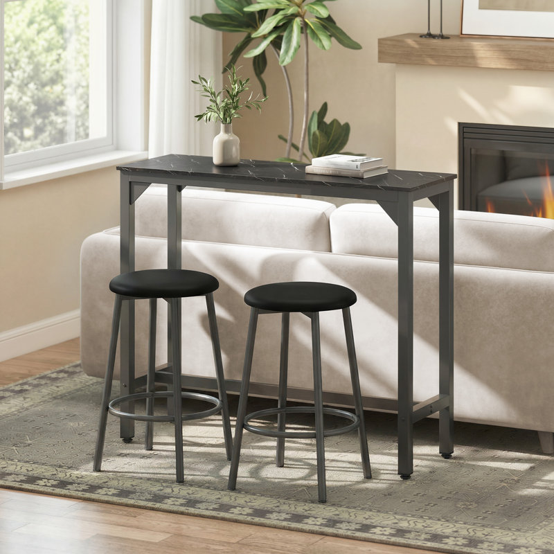 Metal Base Dining Table