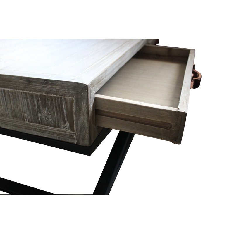 Llewellyn Solid Wood Top Coffee Table