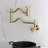 Kingston Brass Fuller Two-Handle 1-Hole Wall Mount Pot Filler Faucet-100170083