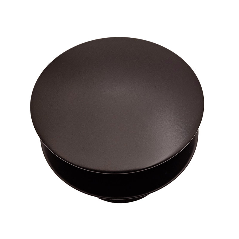 Drain de baignoire à profil bas avec trop-plein, Bronze huilé