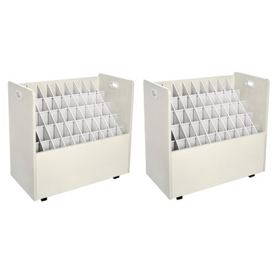 Rangement mobile à 50 compartiments Adiroffice
