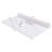43 Inch Vanity Top, White Vanity Top with 3 Pre-drilled Faucet Holes, Bathroom Vanity Top with Undermount Rectangular Middle Sink and 4" Height Backsplash, Bianco Carrara Venato