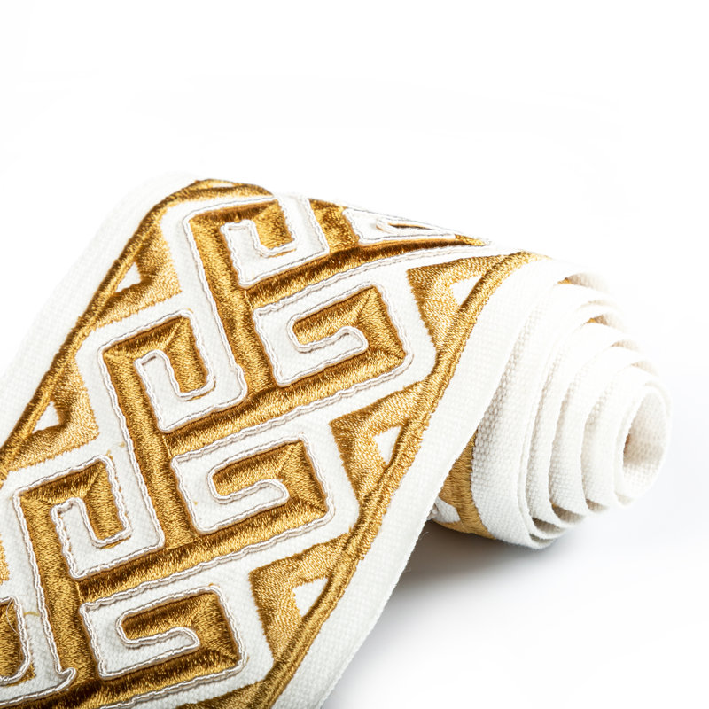 Treillis Passementerie II Audette Cotton Blend Trim, Canary