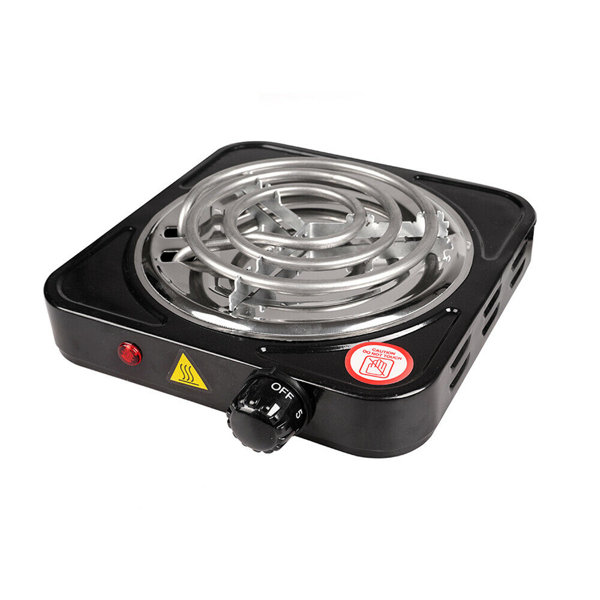 2000W Portable Electric Double Burner Hot Plate Cooktop RV Dorm Countertop  Stove 