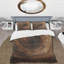 Ensemble de housse de couette Brown Calm Current Spiral I - Abstract Spirals-107148122