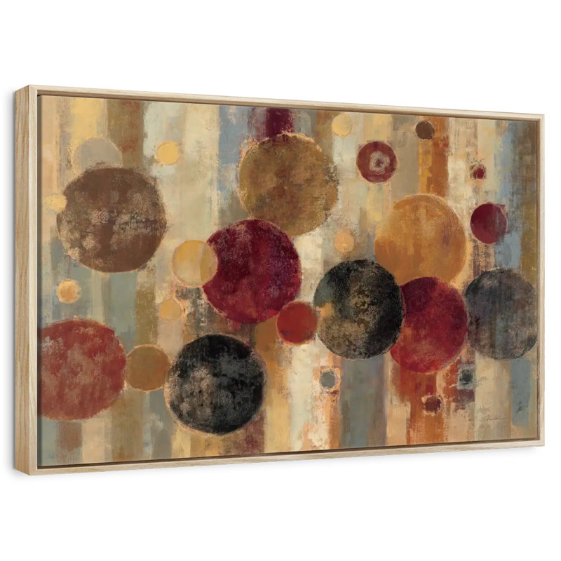 Pendulum, Floating Frame Natural Wood, 46" X 31"