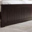Lit plateforme en bois massif francoise avec pied de lit assorti Francoise-1111206086-1111206087