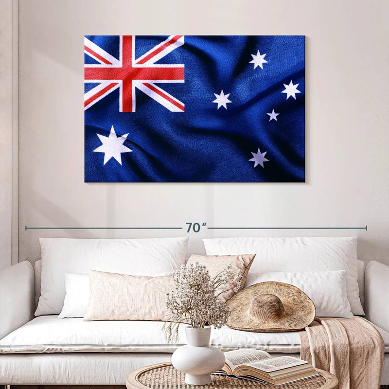 Drapeau australien Borges, H 30 po x l 45 po