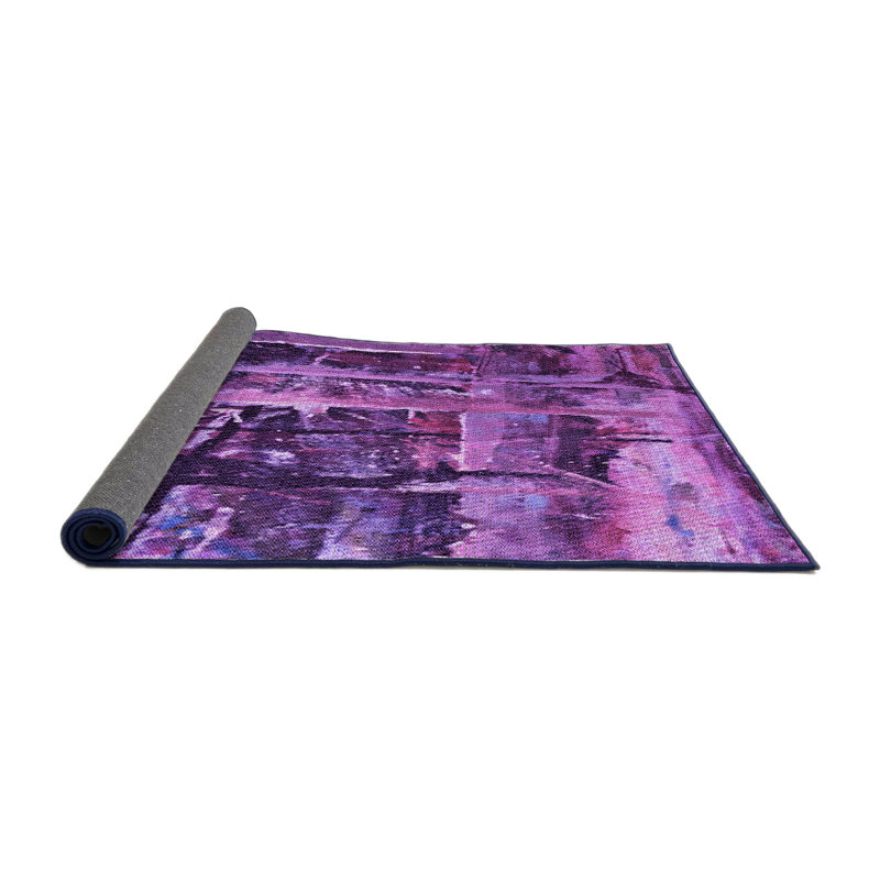 Abstract Indoor Rug, Square 5'