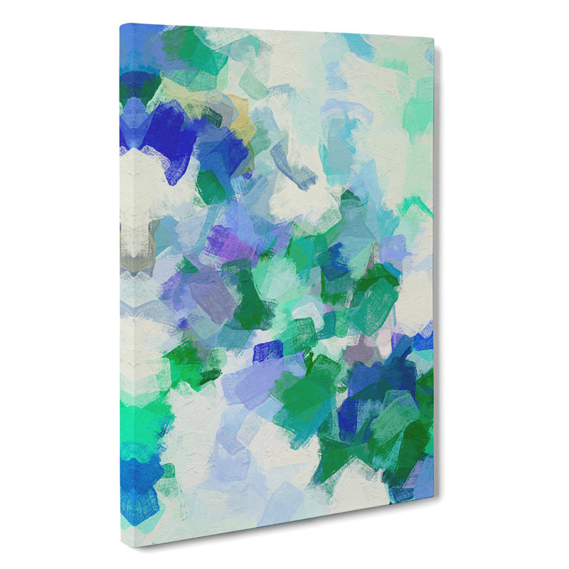 Pressure Drop Abstract - Wall Art, Wrapped Canvas, 76cm H x 50cm W, No Matte