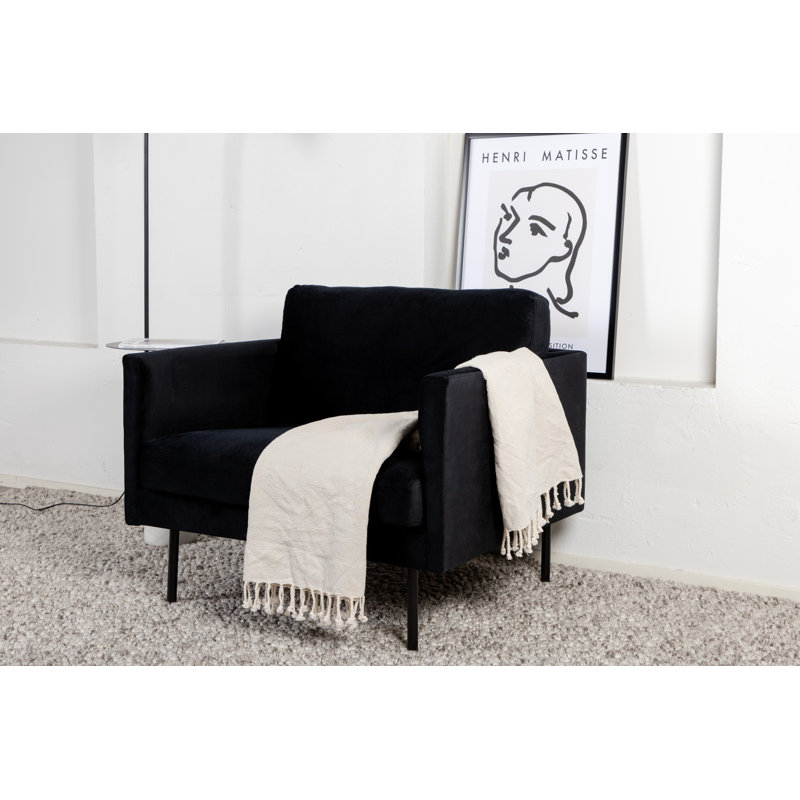 Davaney Velvet Armchair