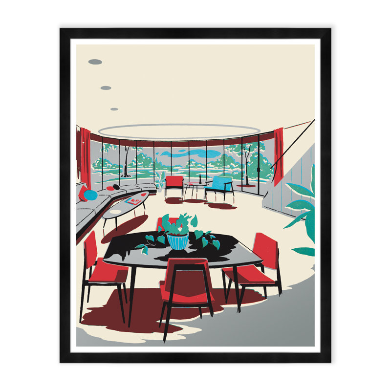 Mcm Living Room - reproduction de cadre photo