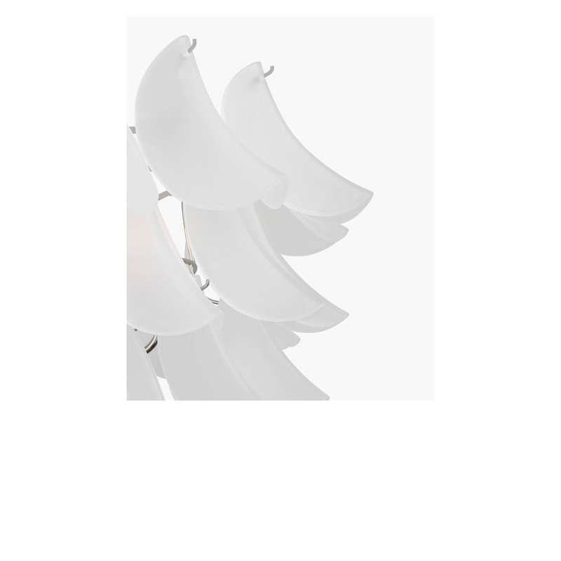 Chloe 32 Chandelier, Polished Nickel