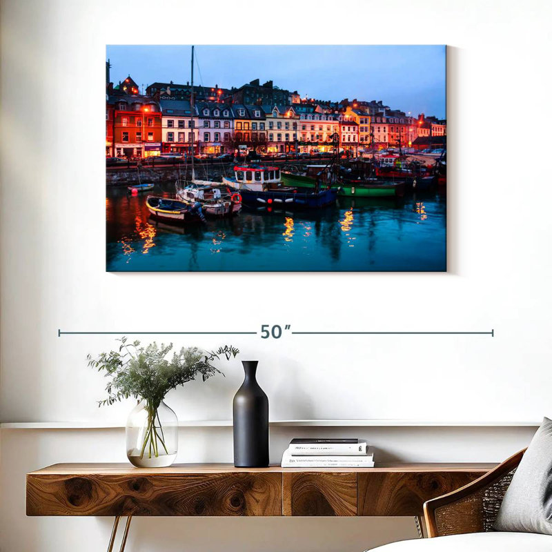 Mehar Cork Harbour Boats, 26" H x 39" W