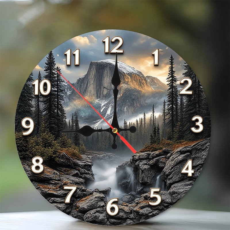Decorative Raven Clock