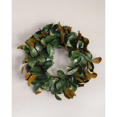 Couronne de magnolia artificielle 24 po