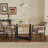 LUMERA Collection Tufted Arm Dining Chair Earth Yellow-667664906-608087496