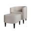 Ensemble de fauteuil et repose-pieds rembourrés-759008854