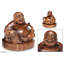 Jovial Buddha Original Wood Figurine