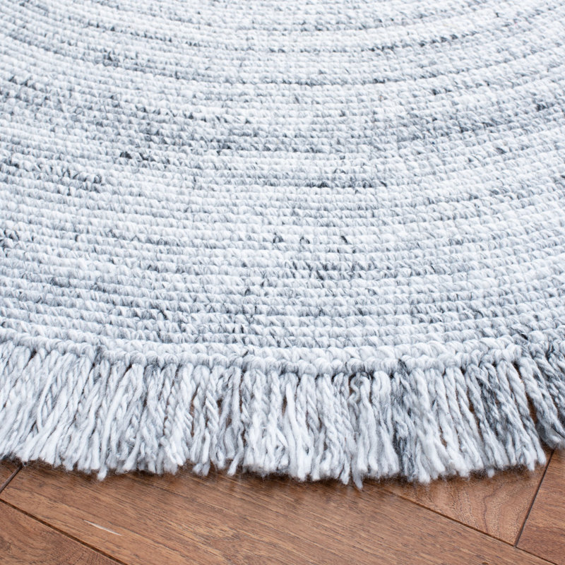 Tapis performance tressé à la main, Rond 6 pi