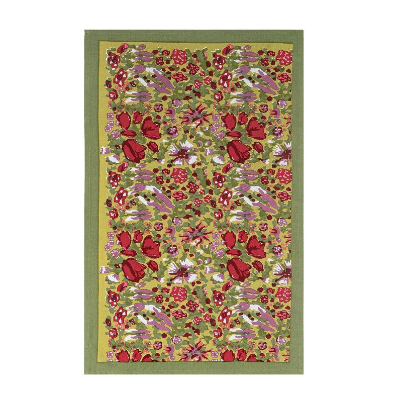 Torchon Sorene, Rouge / Vert