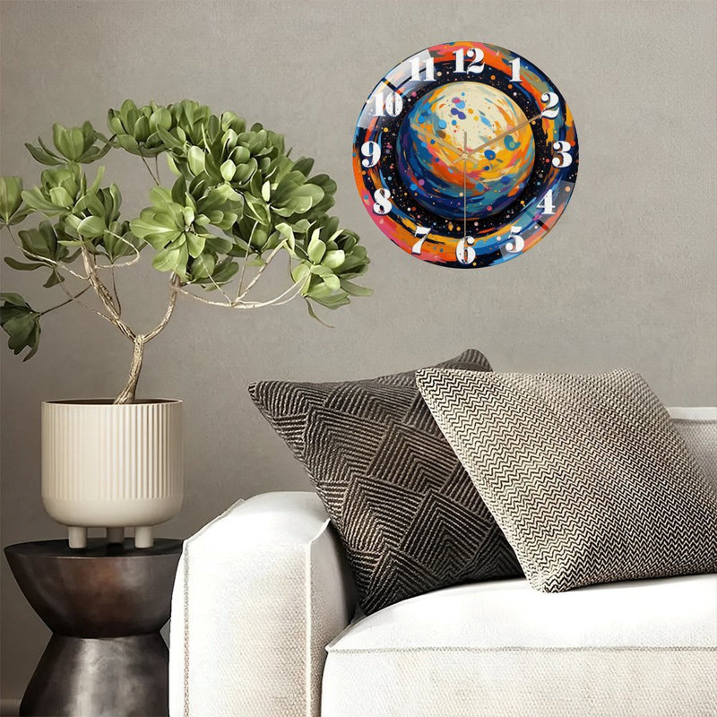 Horloge murale 12 po