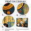 Cercle contemporain contemporain, collage - art mural africain-1399959770-1399959778