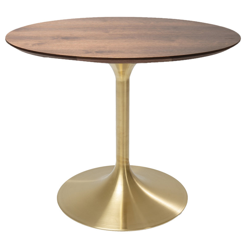 Rectangular Dining Table, Brown, 76cm H x 90cm W x 90cm D