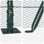 Hexagon Fence Green Steel-772068875
