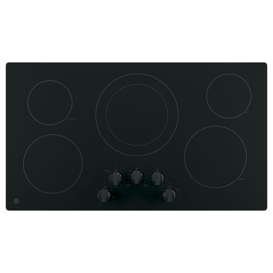 Built-in 36" Electric Cooktop with 5 Burners