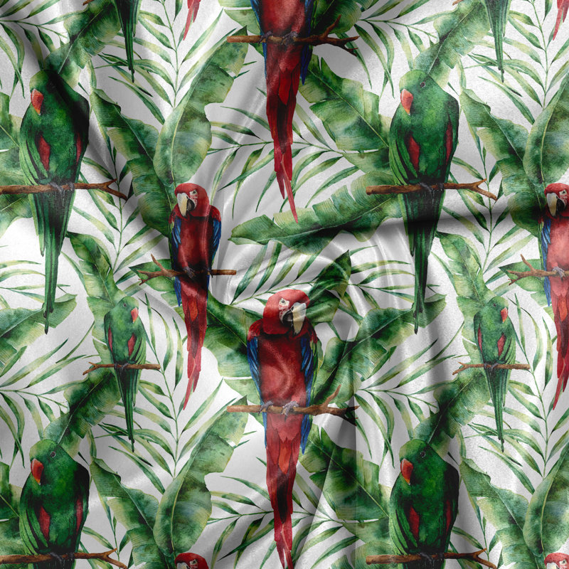 Chesterbrook Polyester Semi Sheer Curtain Pair
